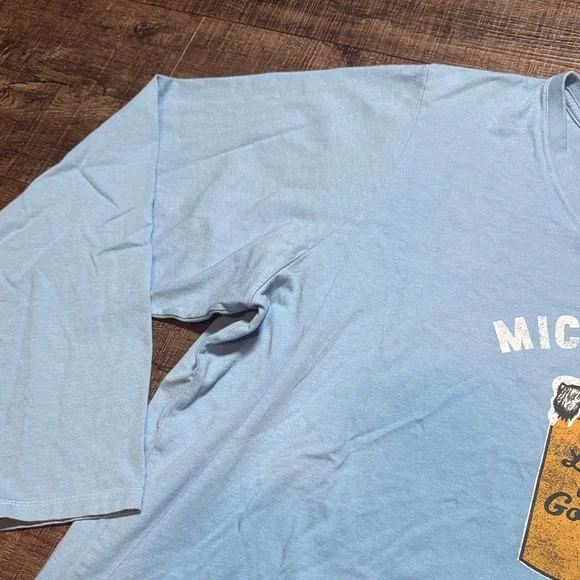 Life Is Good Light Blue Micro Bear Long Sleeve Tee - Picture 8 of 14